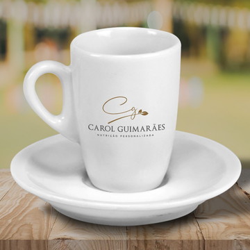Xícara personalizada de café genova 85ml - 24 unidades