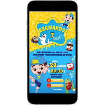 Convite do lucas neto para watsapp com localização