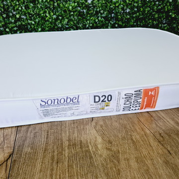 Colchão berço safety 1st mini play + 2 lençóis com elástico