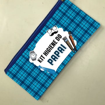 Necessaire para kit higiênico pai
