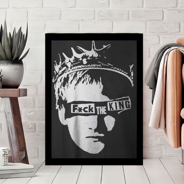 Quadro decorativo a3 game of thrones com vidro e moldura