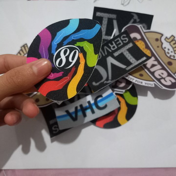 150patch aplique com temperatura 6cm cola com ferro