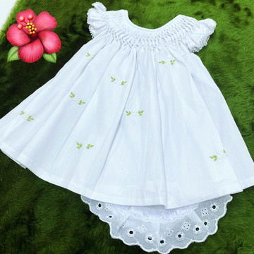 Vestido casinha de abelha- 3/6 meses