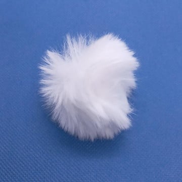 Pompom para chaveiro( cores variadas)1unidade com elástico