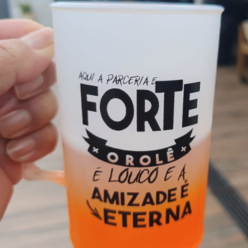 Caneca 500 ml degrade personalizada