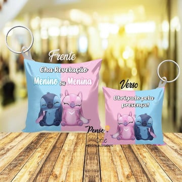 Almochaveiro cha de revelação stich