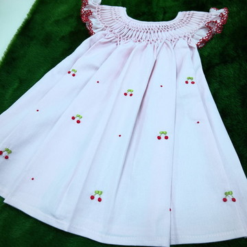 Vestido cerejinha- 18/24 - sem calcinha