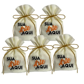 Saquinho lembrancinha personalizado link aleatório