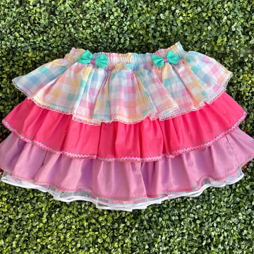 Saia feminina para festa junina