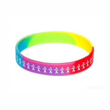 Pulseiras segmentadas personalizadas (kit com 100un.)