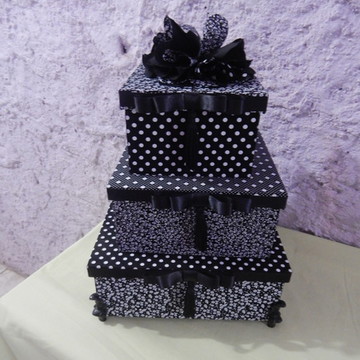 Caixa encapada com tecido