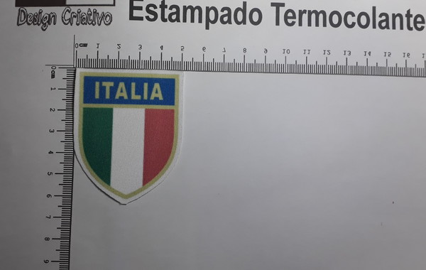 Ref 80012 Patch Estampado Termo Colante Escudo Italia No Elo7 Mg Design Criativo C72d44