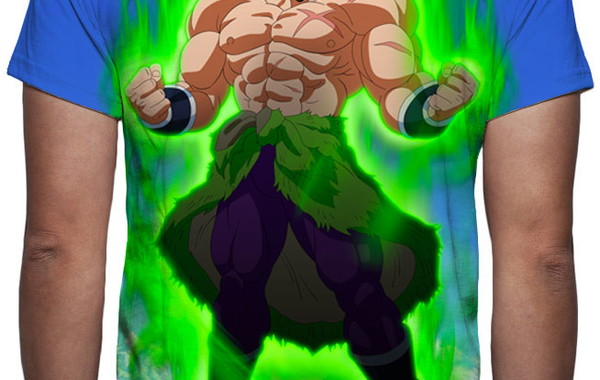 Camiseta Blusa Dragon Ball Super Broly DBS