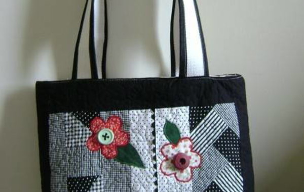 vintage needlepoint bolsa