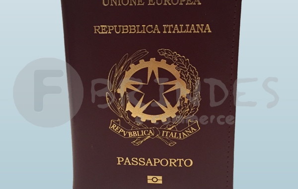 República italiana. passaporte de serviço de um oficial