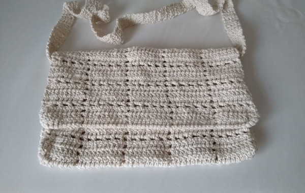 crochet santa bolsa