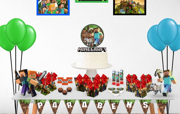 Arquivo digital minecraft 2  Produtos Personalizados no Elo7