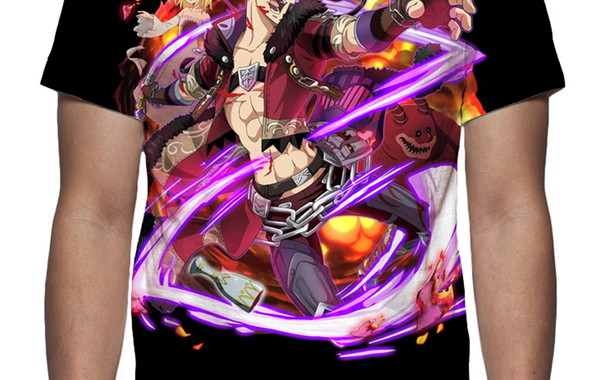 Camiseta - Nanatsu no Taizai - Personagens (98) em Promoção na Americanas