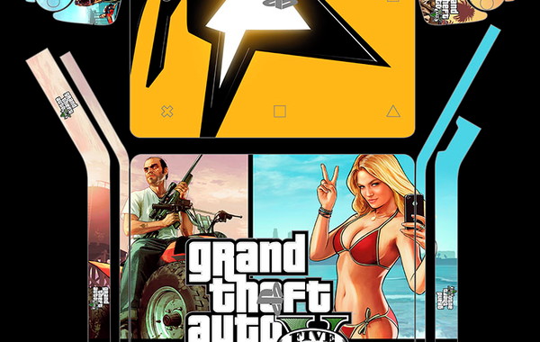 Skin Adesivo Protetor para PS4 Slim GTA V Grand Theft Auto 5 b3 com o  Melhor Preço é no Zoom