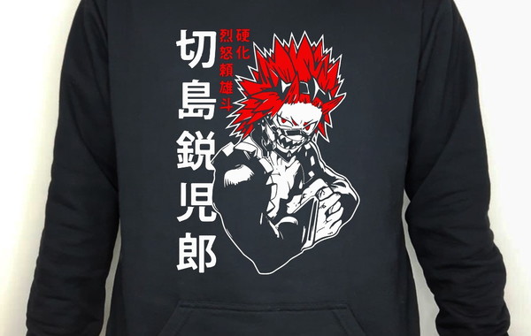 mha merch moletom com capuzs