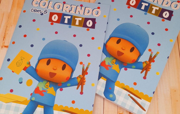 Livro de Colorir / Pocoyo (Lápis de Cor)