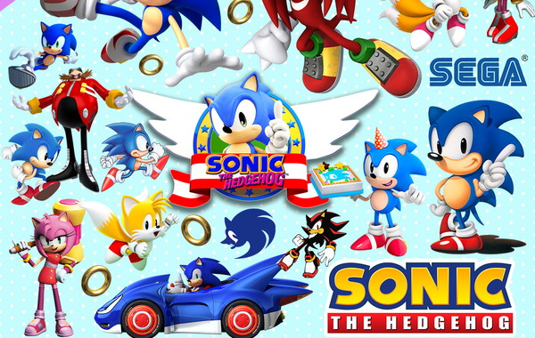 Sonic PNG Faixa Fundo Transparente