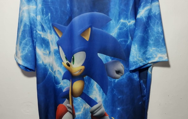 Camiseta Infantil Sonic  Elo7 Produtos Especiais