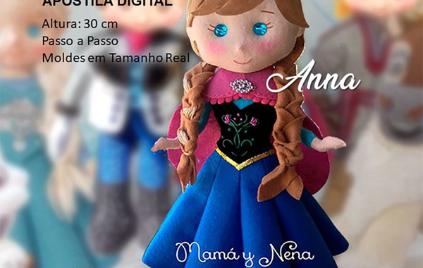 Frozen - Bonecas Elsa, Anna E Olaf - Pronta Entrega 30cm - R$ 99,90