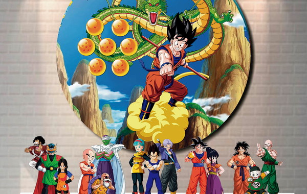 Painel Festa 1,50x1m Dragon Ball Z