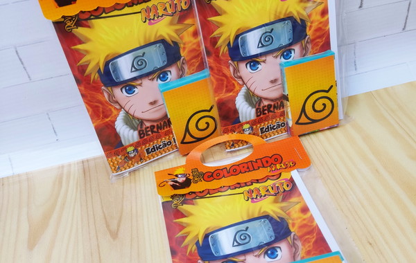 Revista Colorir Naruto  Elo7 Produtos Especiais