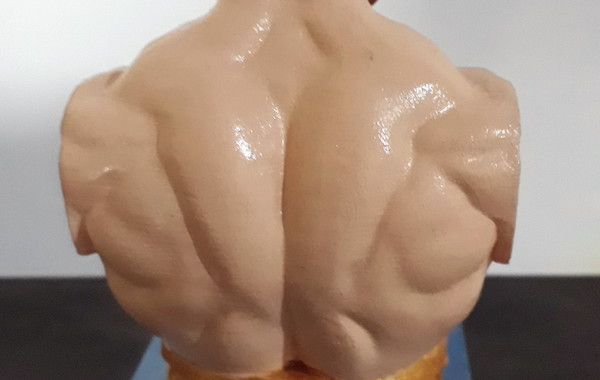 BUSTO ZANGIEF STREET FIGHTER MDF