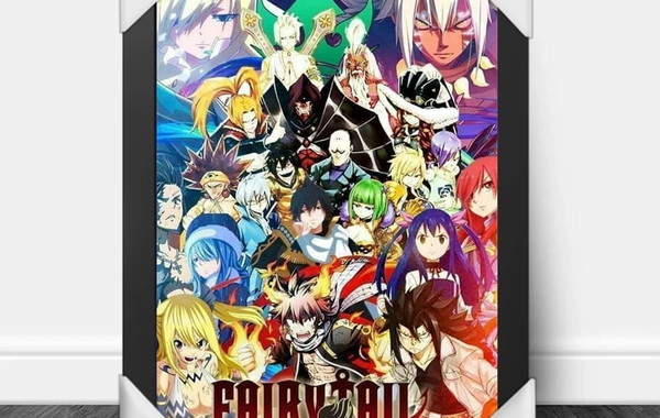 Fairy Tail Characters Anime Poster