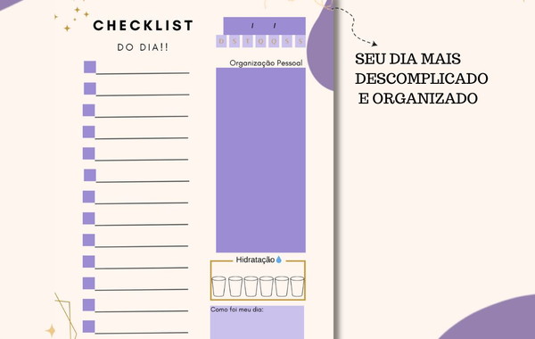 organização, Meu Diário Minimalista