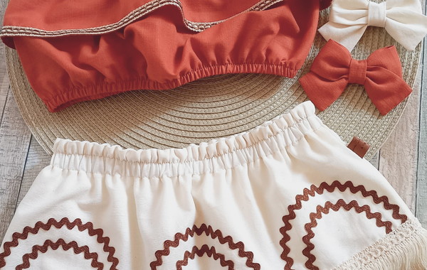 Roupa fantasia moana baby 3 a 6 meses - Mimos da Gislaine