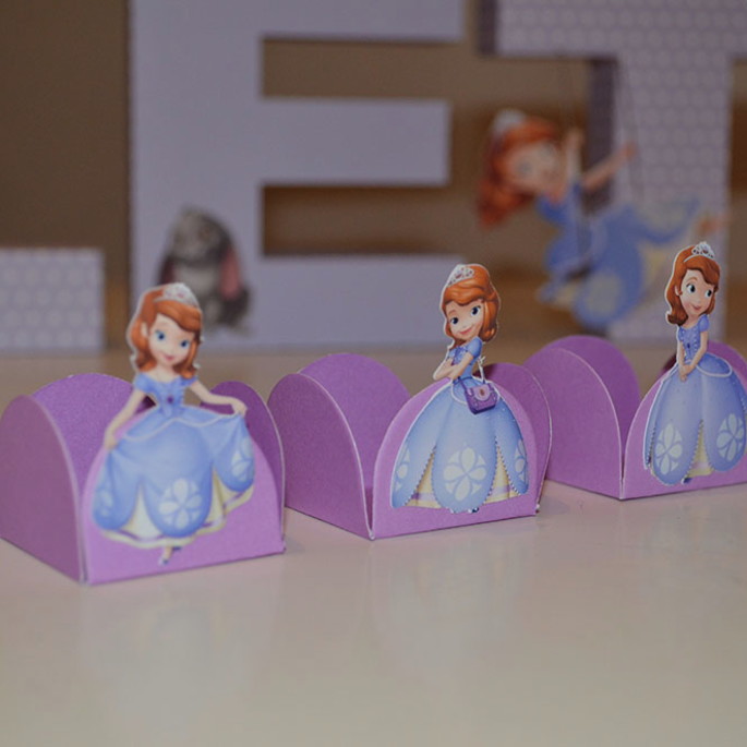 Imagem 2 - Forminha Doces - Princesa Sofia