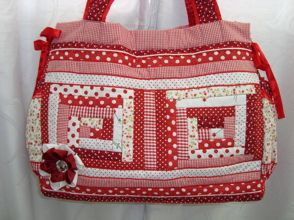 Imagem 2 - BOLSA MATERNIDADE DE PATCHWORK