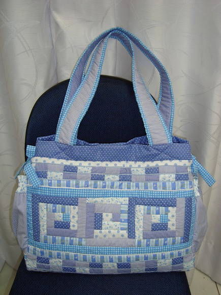Imagem 1 - BOLSA MATERNIDADE DE PATCHWORK