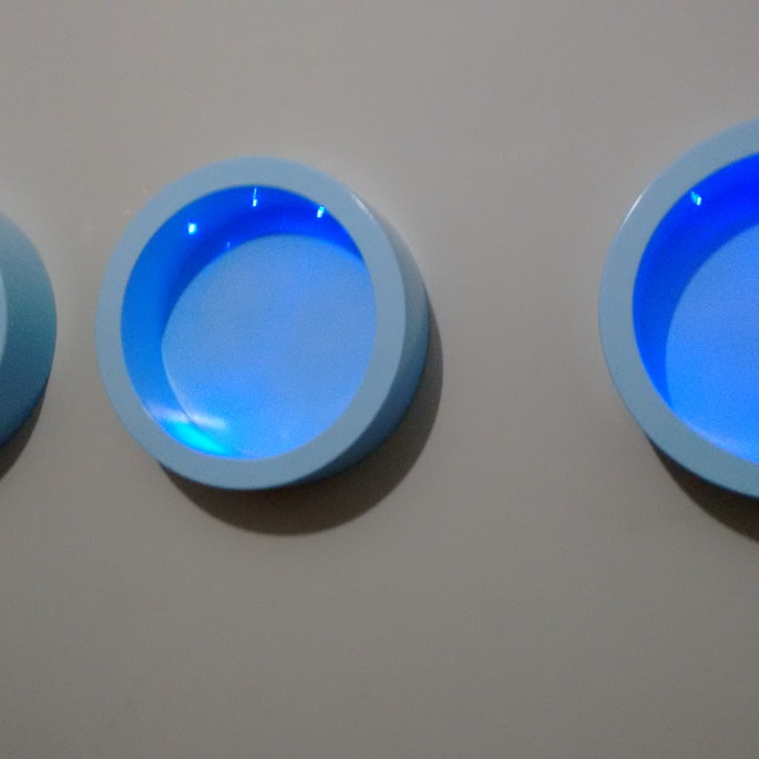 Imagem 3 - TRES NICHOS G AZUL COM LED