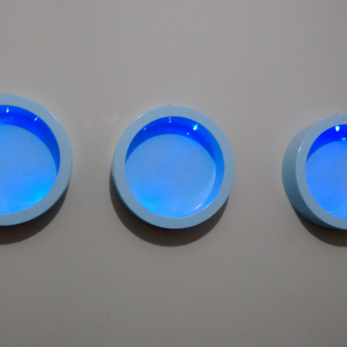 Imagem 5 - TRES NICHOS G AZUL COM LED