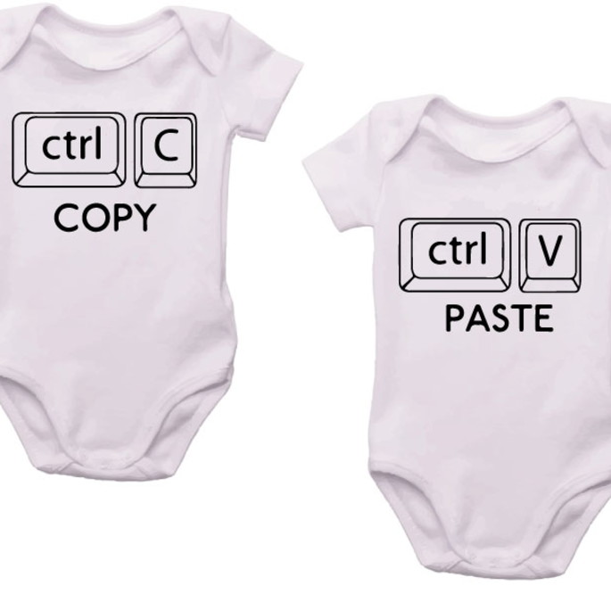 Imagem 1 - Body bebê Ctrl C Ctrl V