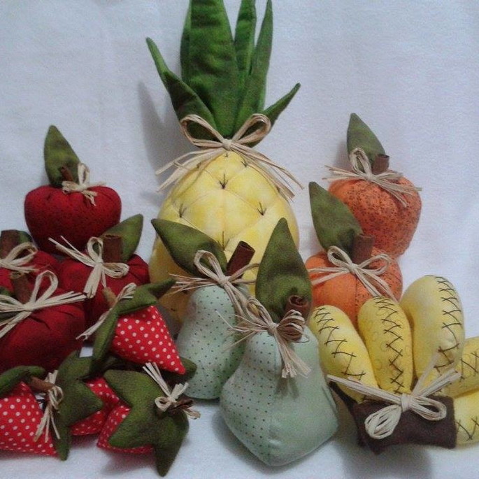 Imagem 3 - MAÇÃ DE TECIDO