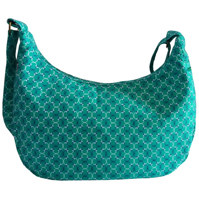 Imagem 4 - Bolsa Canoa Verde de Patchwork