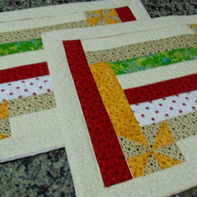 Imagem 3 - Jogo Americano Em Patchwork - (peça)