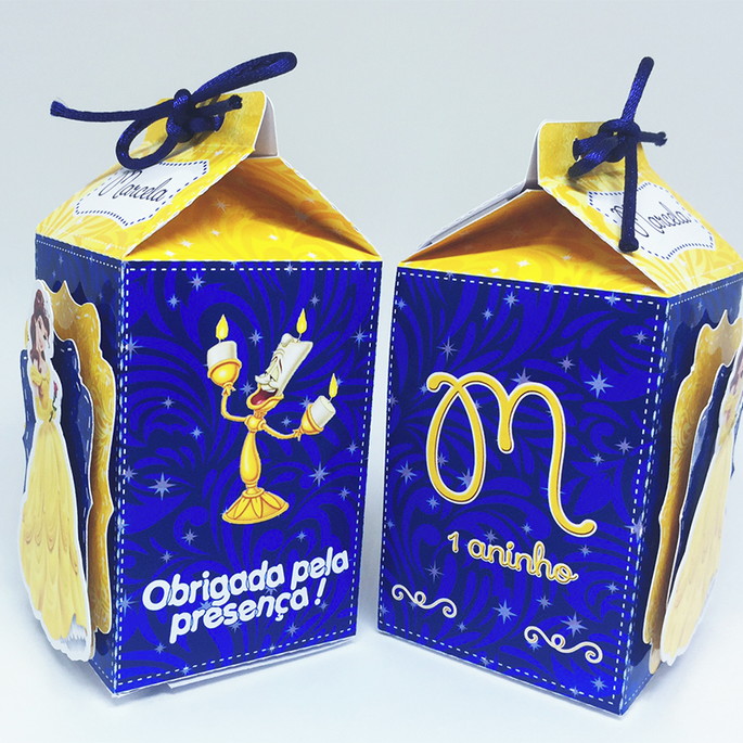 Imagem 3 - Caixa de Leite - Bela e a Fera