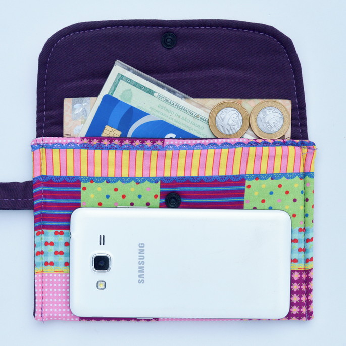 Imagem 3 - Capa para celular multiuso Patchwork #4