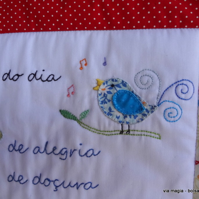 Imagem 4 - Panô em Patchwork "PRATO DO DIA"