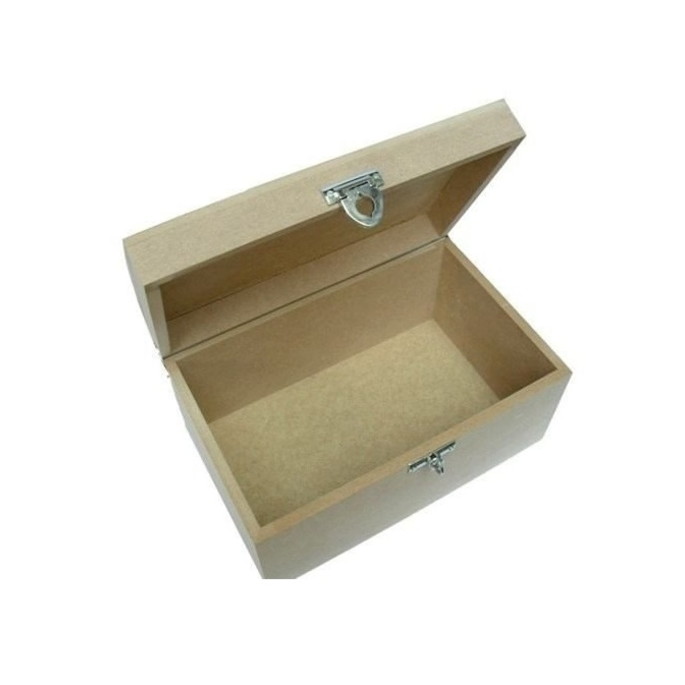 Imagem 1 - Caixa Multiuso Mdf Com Fecho P/ Cadeado