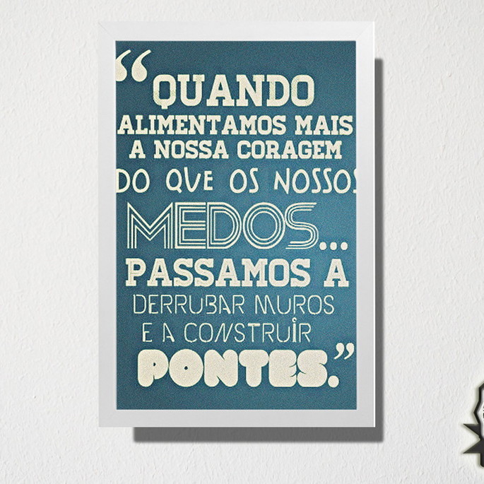 Imagem 1 - Quadro Coragem