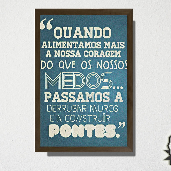 Imagem 3 - Quadro Coragem