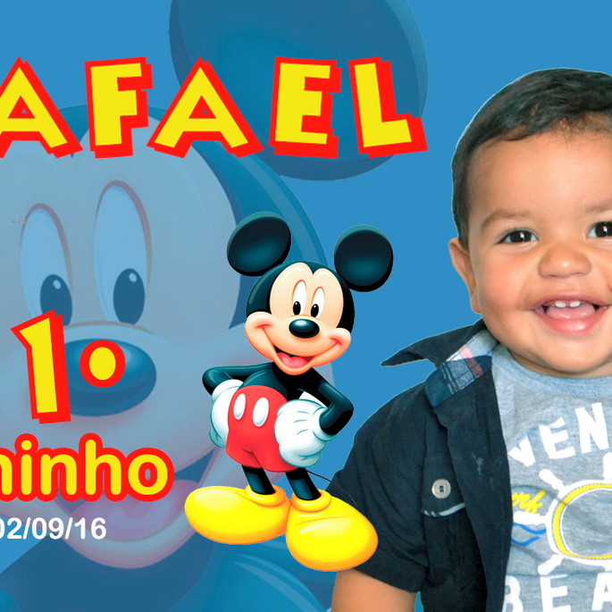 Imagem 1 - Imã de Geladeira Mickey